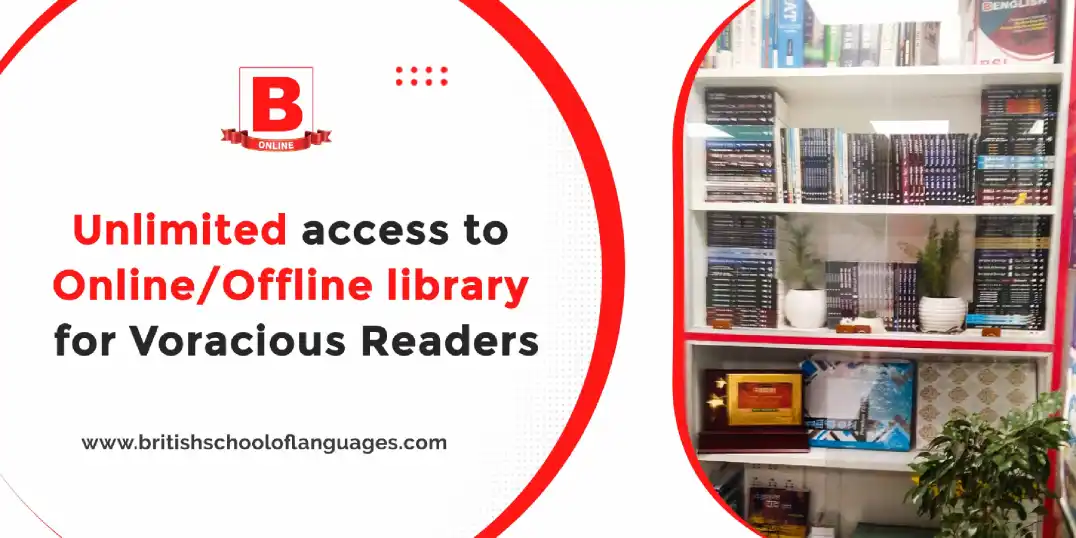 Unlimited access to online/offline library